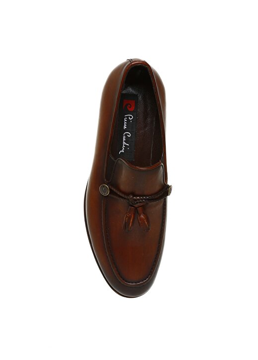 Pierre Cardin Erkek Loafer Bordo Klasik Ayakkabı 4