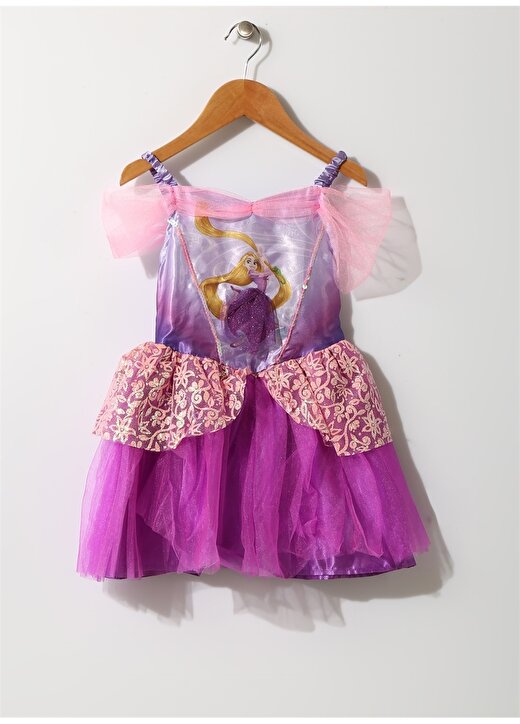 Sunman Oyuncak Dünyası Kız Çocuk Rapunzel Renkli Kostüm 1