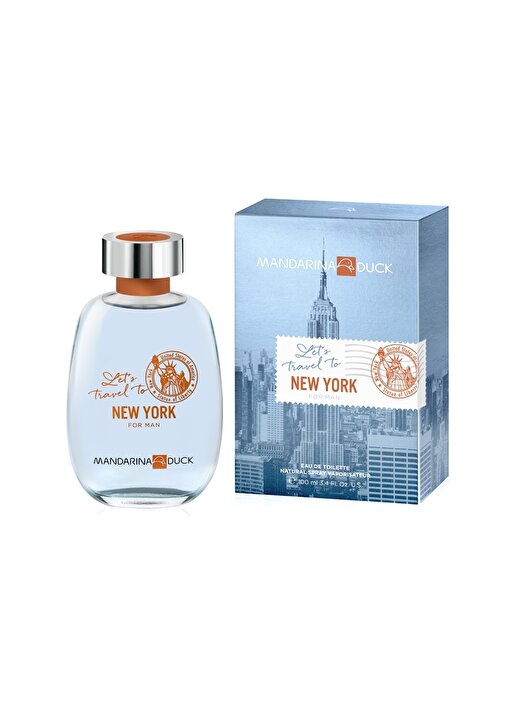 Mandarina Duck Let's Travel To NY Edt 100 Ml Erkek Parfüm 1