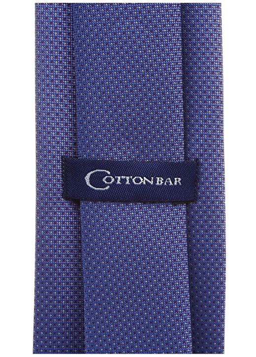 Cotton Bar Puantiyeli Lila Kravat 2