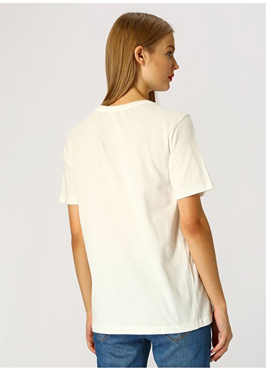 Loft Beyaz T-Shirt 4
