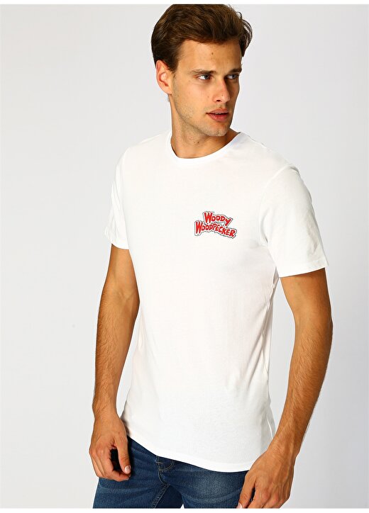 Only & Sons Beyaz T-Shirt 3
