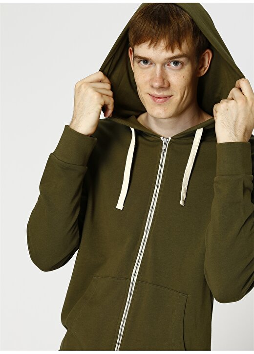 Jack & Jones Yeşil Erkek Sweatshırt 3