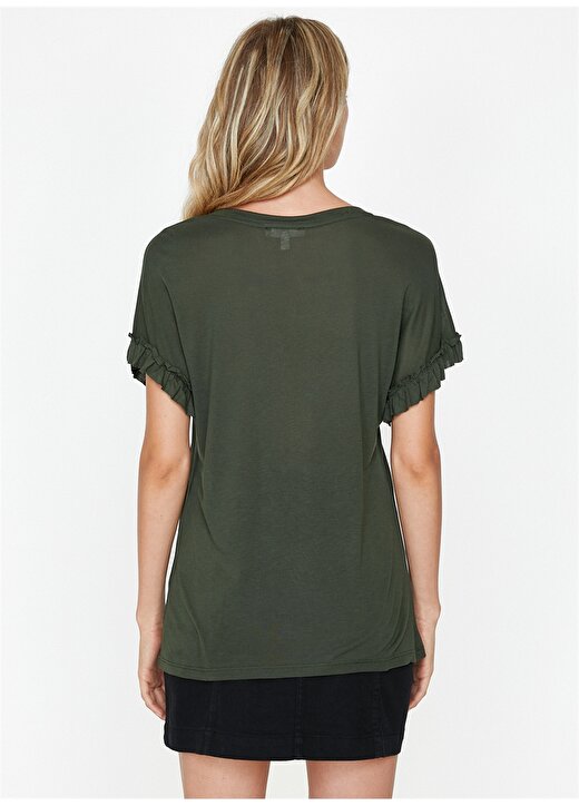Koton Yeşil T-Shirt 4