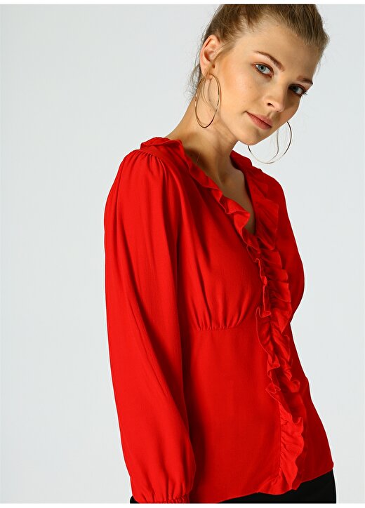 Random Kırmızı Kadın Bluz 1