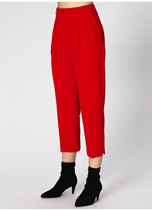 Koton Kırmızı Kadın Pantolon 3
