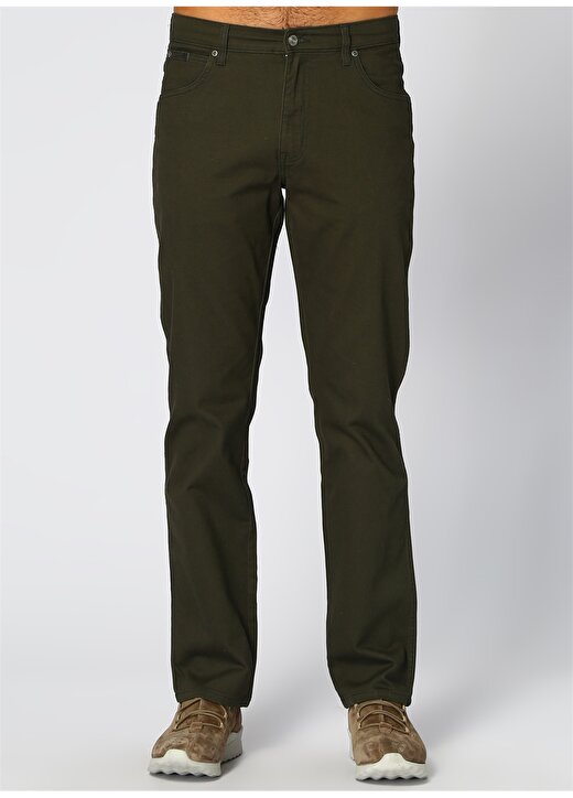 Wrangler Yeşil Erkek Denim Pantolon 3