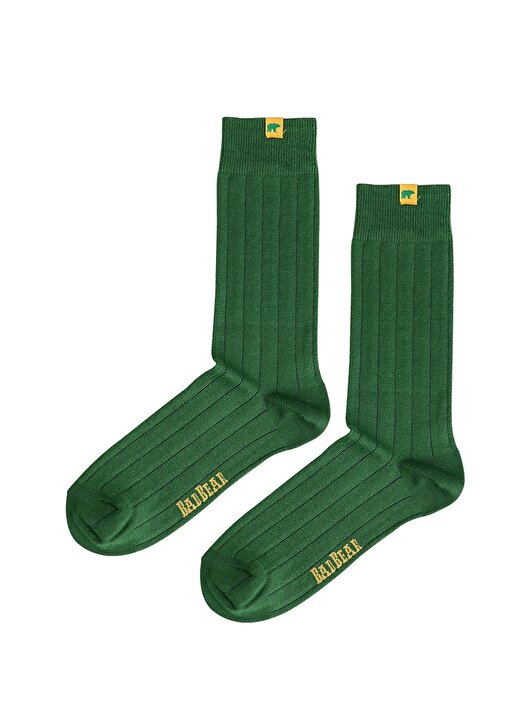 Bad Bear Yeşil Erkek Çorap 1