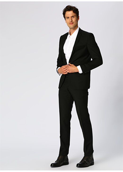 Altınyıldız Classic Siyah Erkek Takım Elbise 2