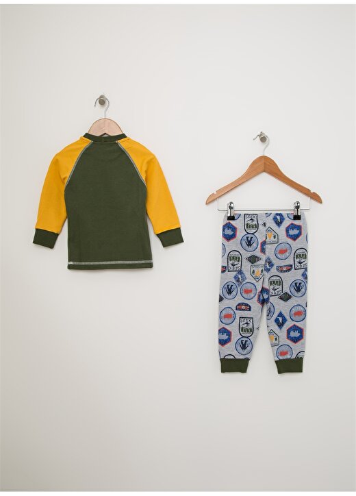 Roly Poly Yeşil Erkek Çocuk Pijama Takımı 2