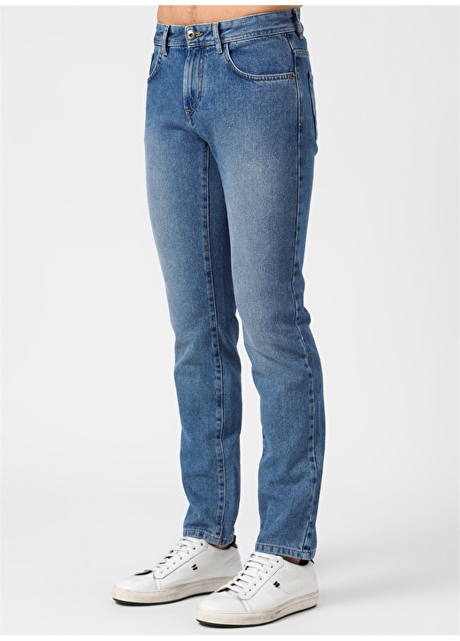 Pierre Cardin Mavi Denim Pantolon 3