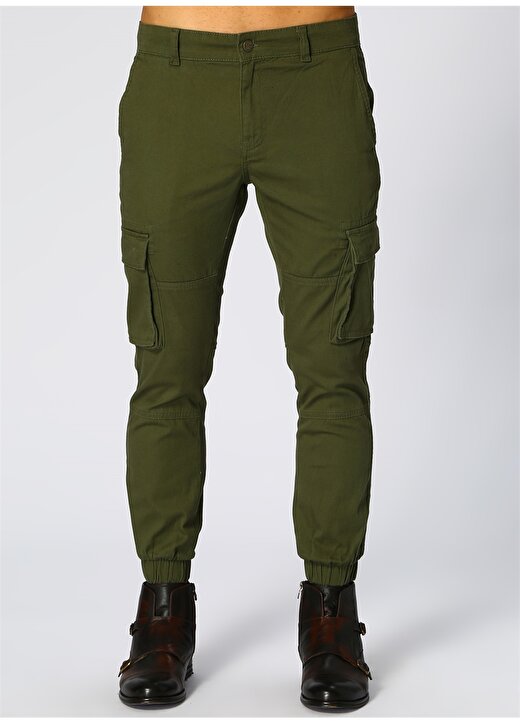 Only & Sons Yeşil Denim Pantolon 2