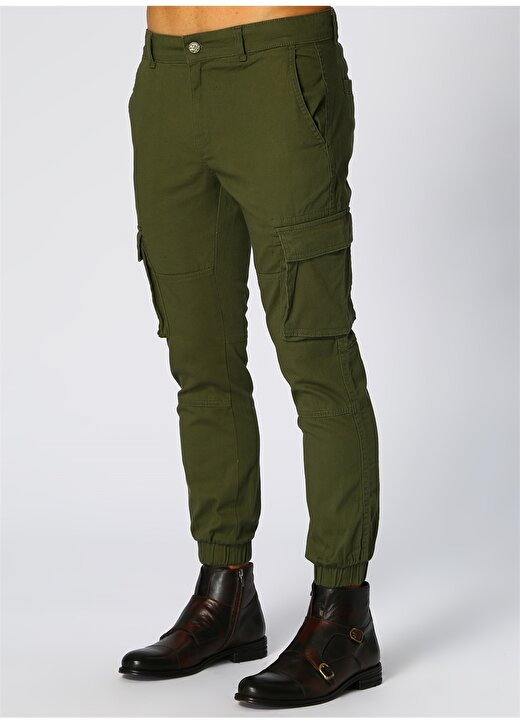 Only & Sons Yeşil Denim Pantolon 3