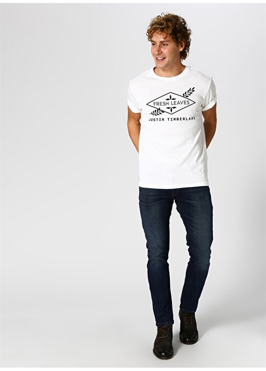 Levis Fresh Leaves Justin Timbarlek Beyaz T-Shirt 2