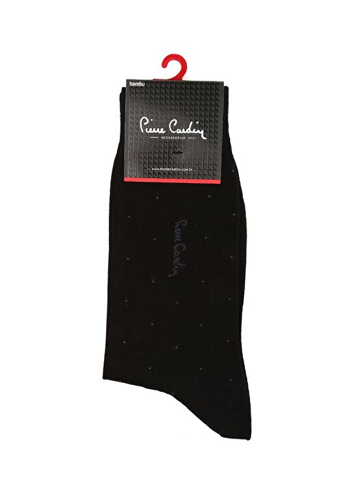 Pierre Cardin Desenli Siyah Erkek Çorap 1
