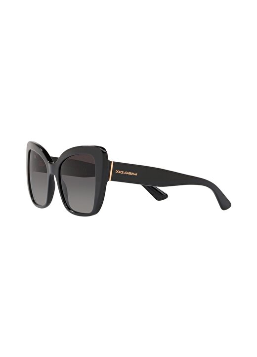 Dolce&Gabbana DG4348 Köşeli Siyah Kadın Güneş Gözlüğü 3