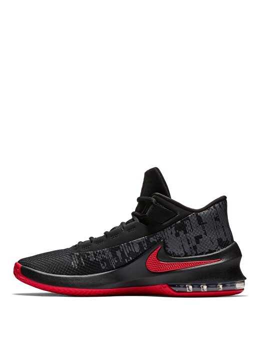 Nike Siyah - Kırmızı Erkek Basketbol Ayakkabısı 2