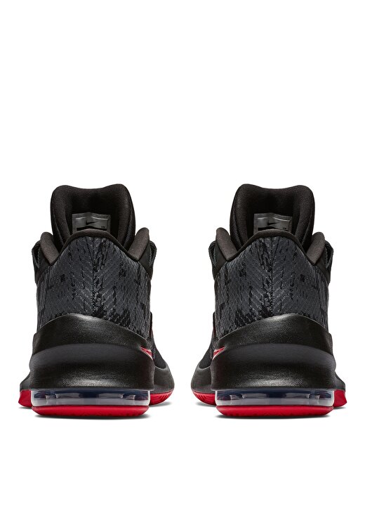 Nike Siyah - Kırmızı Erkek Basketbol Ayakkabısı 3