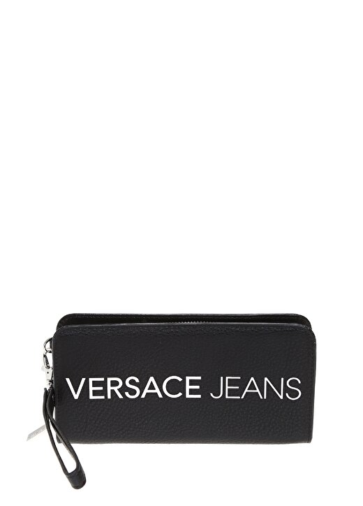 Versace Jeans Yazılı Siyah Cüzdan 1