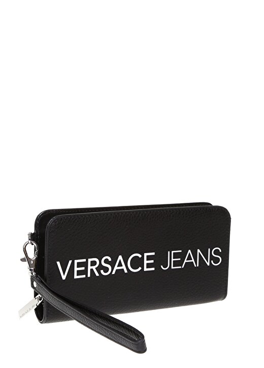 Versace Jeans Yazılı Siyah Cüzdan 2