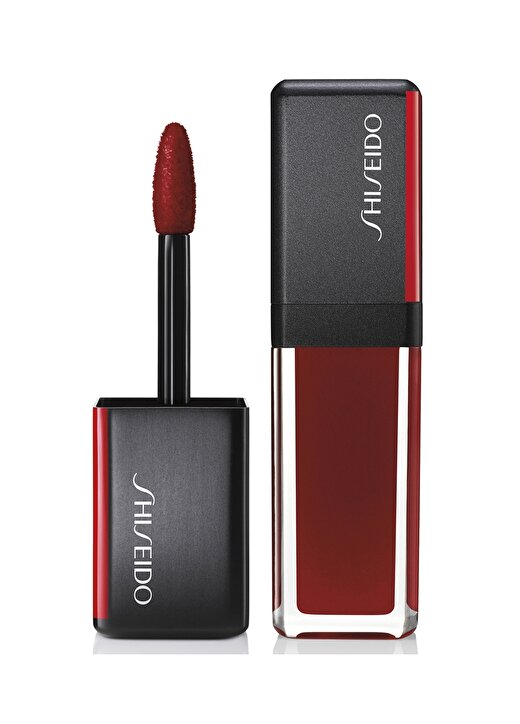 Shiseido Lacquerink Lipshine Ruj - 307 Scarlet Glare 1