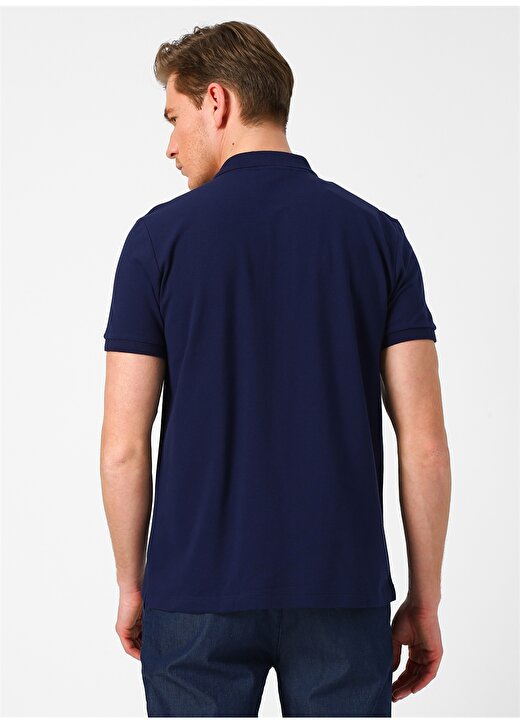 Cotton Bar Lacivert Polo T-Shirt 4