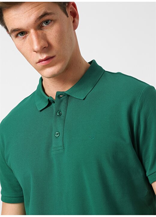 Cotton Bar Yeşil Polo T-Shirt 1