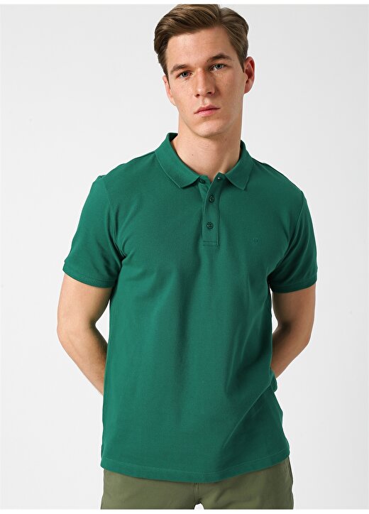 Cotton Bar Yeşil Polo T-Shirt 4