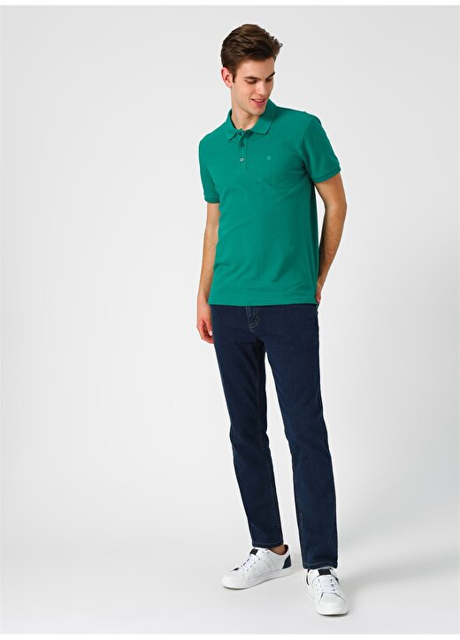 Limon Koyu Yeşil Polo T-Shirt 2