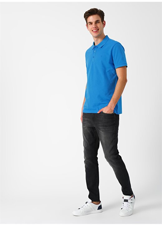 Limon Mavi Polo T-Shirt 2