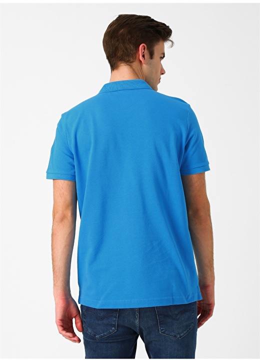 Limon Mavi Polo T-Shirt 4
