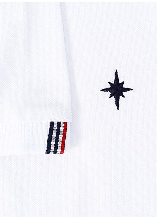 North Of Navy Beyaz Polo T-Shirt 4