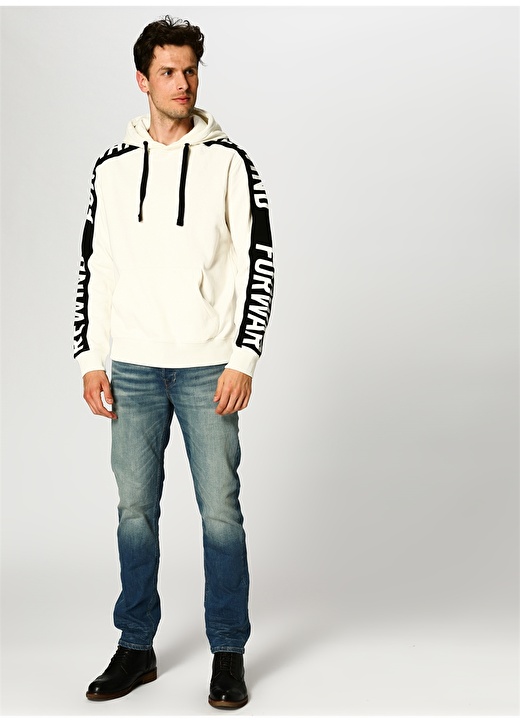 Jack & Jones Beyaz Erkek Sweatshırt 2