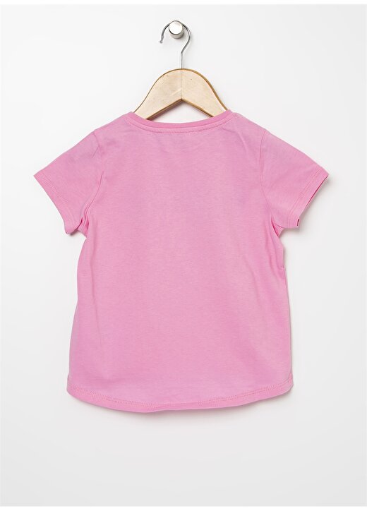 Limon Kız Çocuk Yazılı Pembe T-Shirt 2