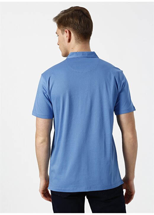 Cotton Bar Mavi Polo T-Shirt 4