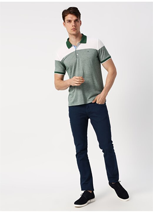 Cotton Bar Yeşil Polo T-Shirt 2
