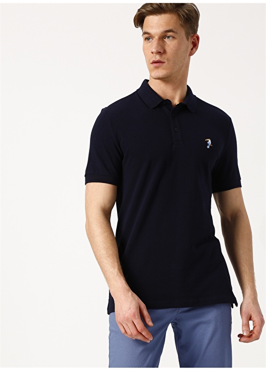 Limon Lacivert Polo T-Shirt 1