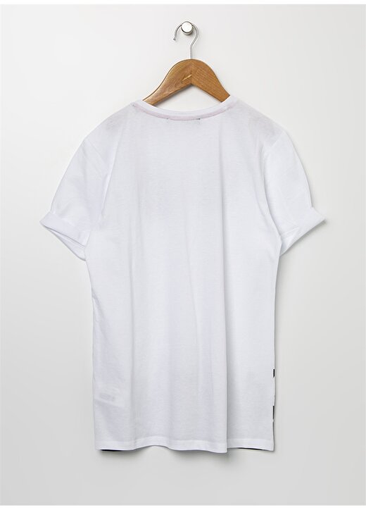 Funky Rocks SNF-29 Beyaz Dijital Baskı Desenli Erkek Çocuk T-Shirt 2