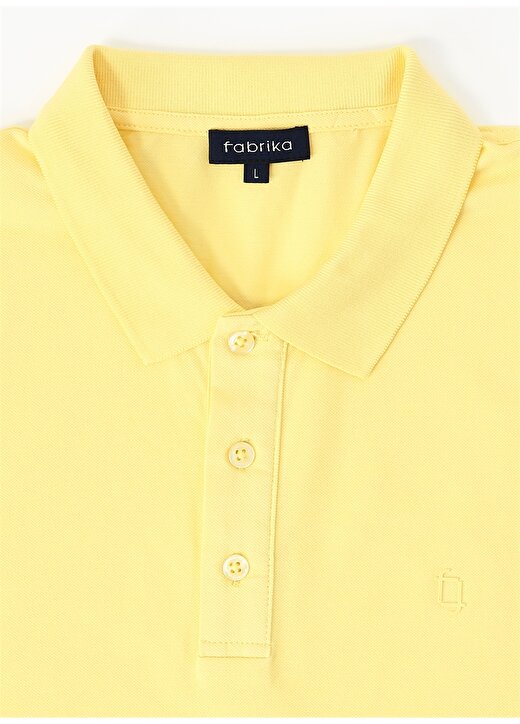 Fabrika Sarı Polo T-Shirt 2