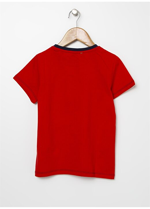 Limon Cosmoboy Kırmızı Baskılı Erkek Çocuk T-Shirt 2