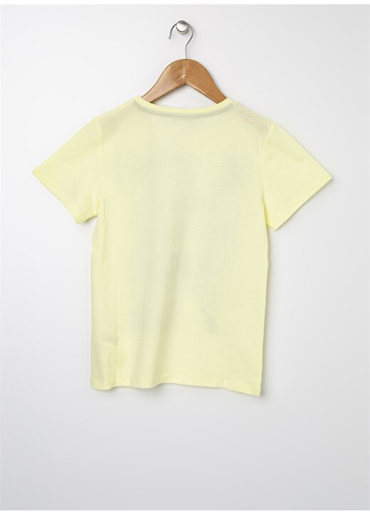 Limon Erkek Çocuk Kabartma Dokulu Sarı T-Shirt 2