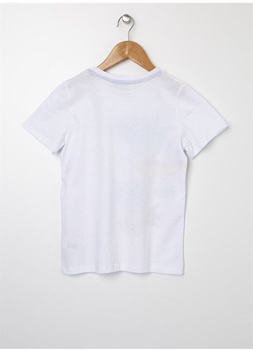 Limon Erkek Çocuk Balık Baskılı Beyaz T-Shirt 2