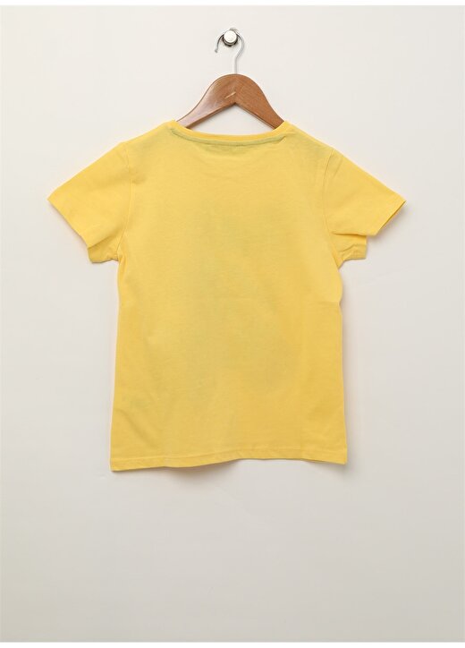 Limon Skatesboy Sarı Baskılı Erkek Çocuk T-Shirt 2
