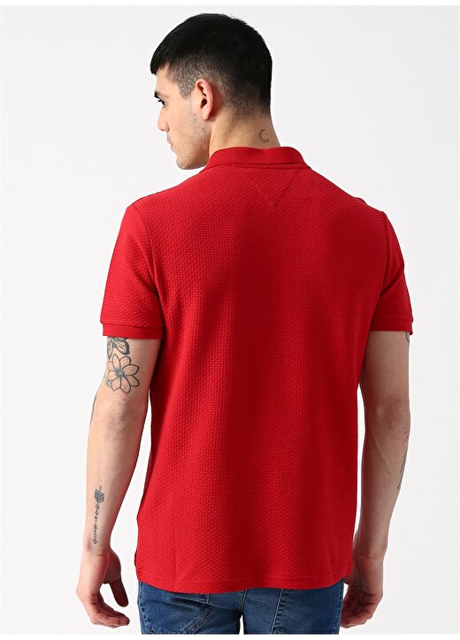 North Of Navy Kırmızı Polo T-Shirt 4