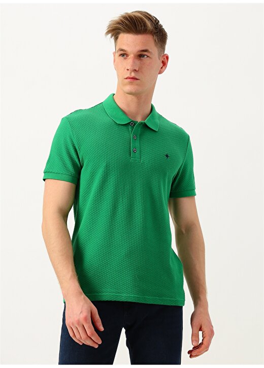 North Of Navy Yeşil Polo T-Shirt 3