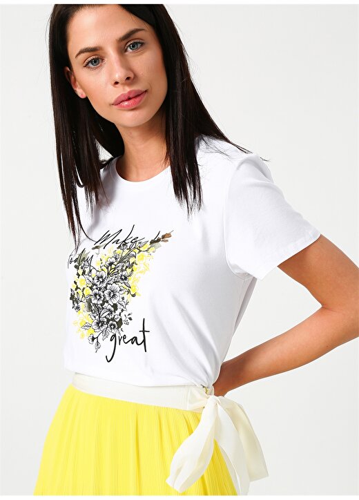 Limon Beyaz T-Shirt 3