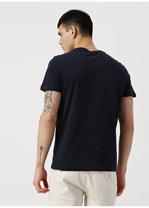 Limon Baskılı Lacivert T-Shirt 3