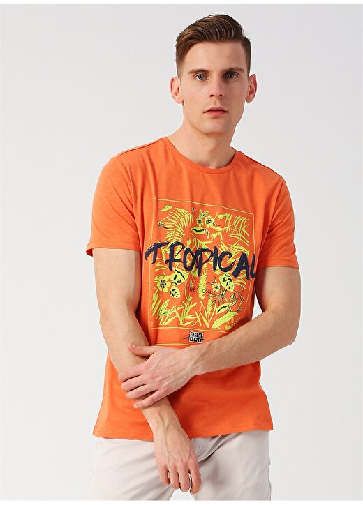 Limon Koyu Turuncu T-Shirt 3