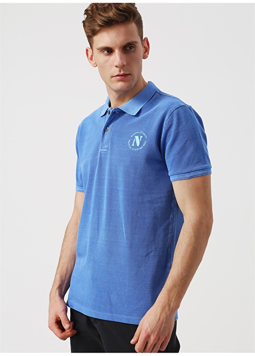 North Of Navy İndigo Polo T-Shirt 3