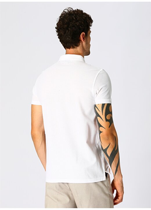 Fabrika Beyaz Polo T-Shirt 4